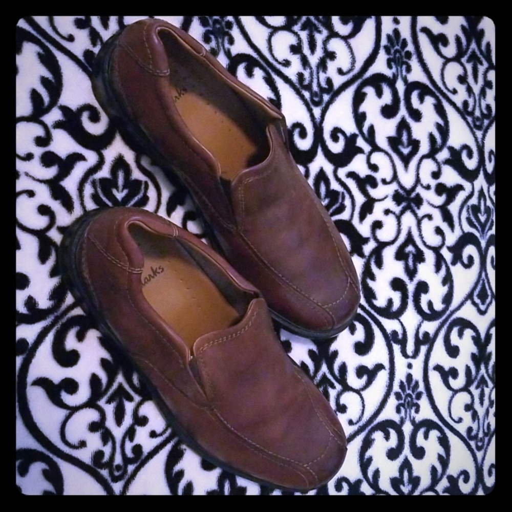 Clark loafers